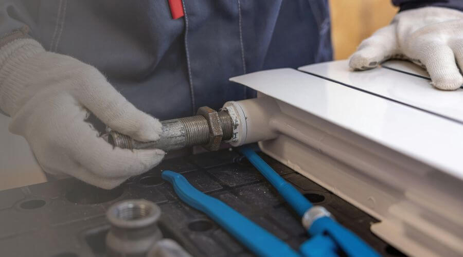 Gas Line Leak Repair in New Sweden, ME